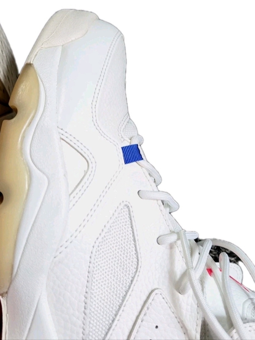 Jordan Flight Club 91 Men’s Basketball Shoes US Men's Size 11.5 Sail/Pink/Blue - Picture 6 of 13